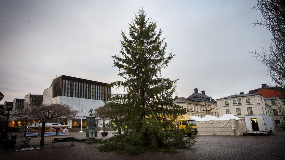 Vad tycker du om årets julgran i Nyköping? Sätt betyg!