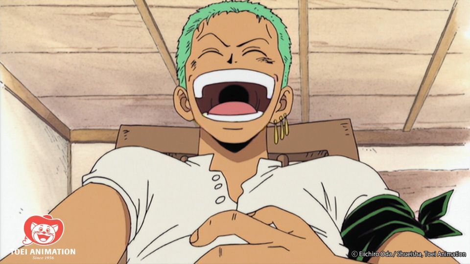 Zoro And Luffy Laugh GIF