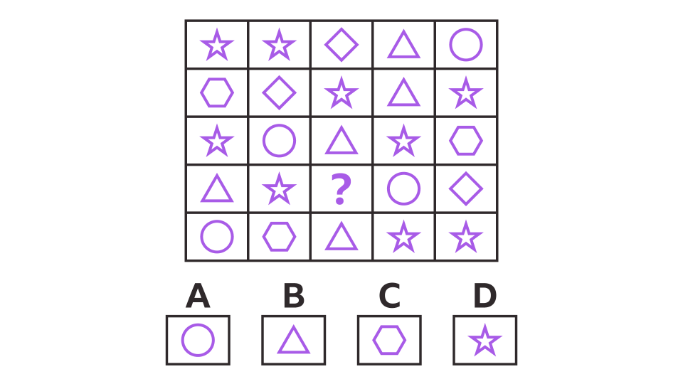 Brainteaser of the week Can you find the missing piece to