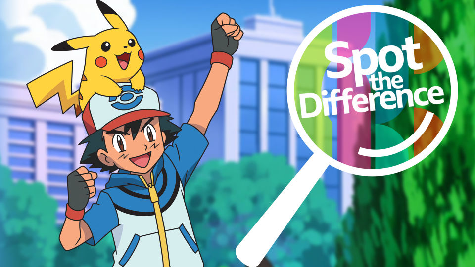 Pokémon Black & White Spot the Difference Quiz - CBBC - BBC