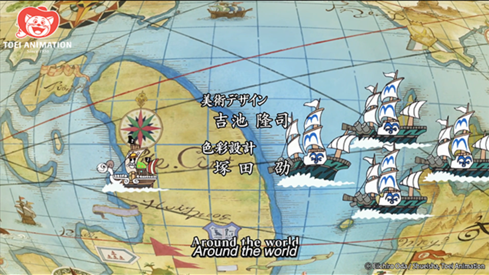 ENTENDA O MAPA DE ONE PIECE 