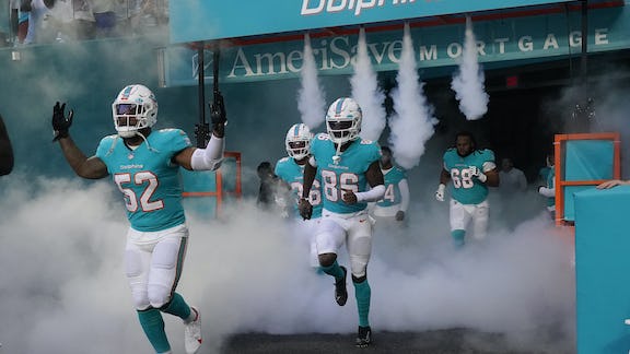 Michel, Sanu highlight wave of Dolphins roster cuts