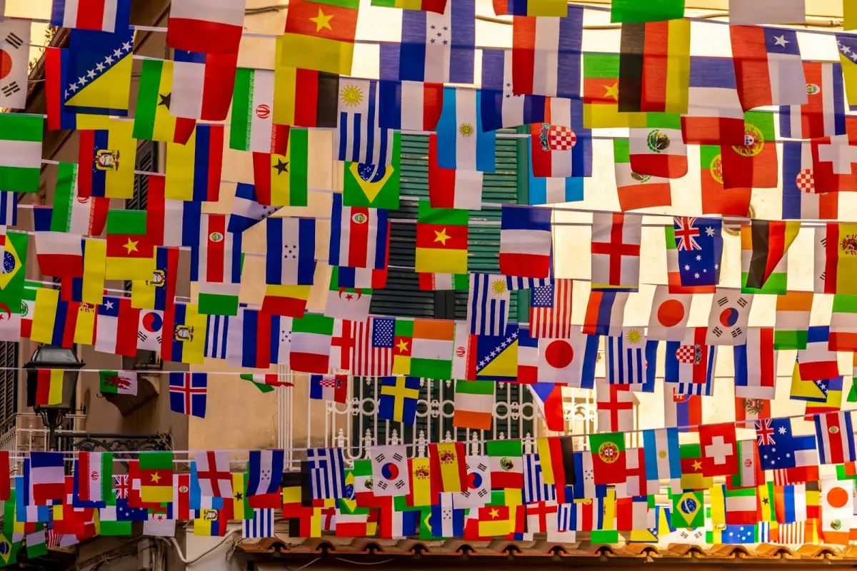 Guess the country from its flag template preview