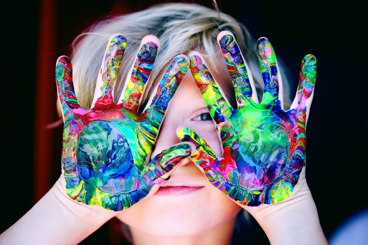 Colorful abstract art
