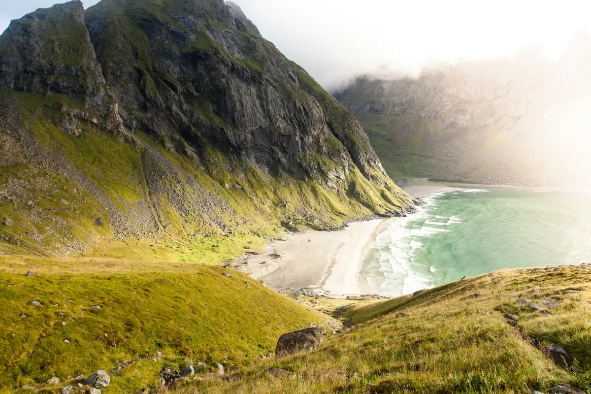 Beach or mountains: the ultimate holiday vote template preview