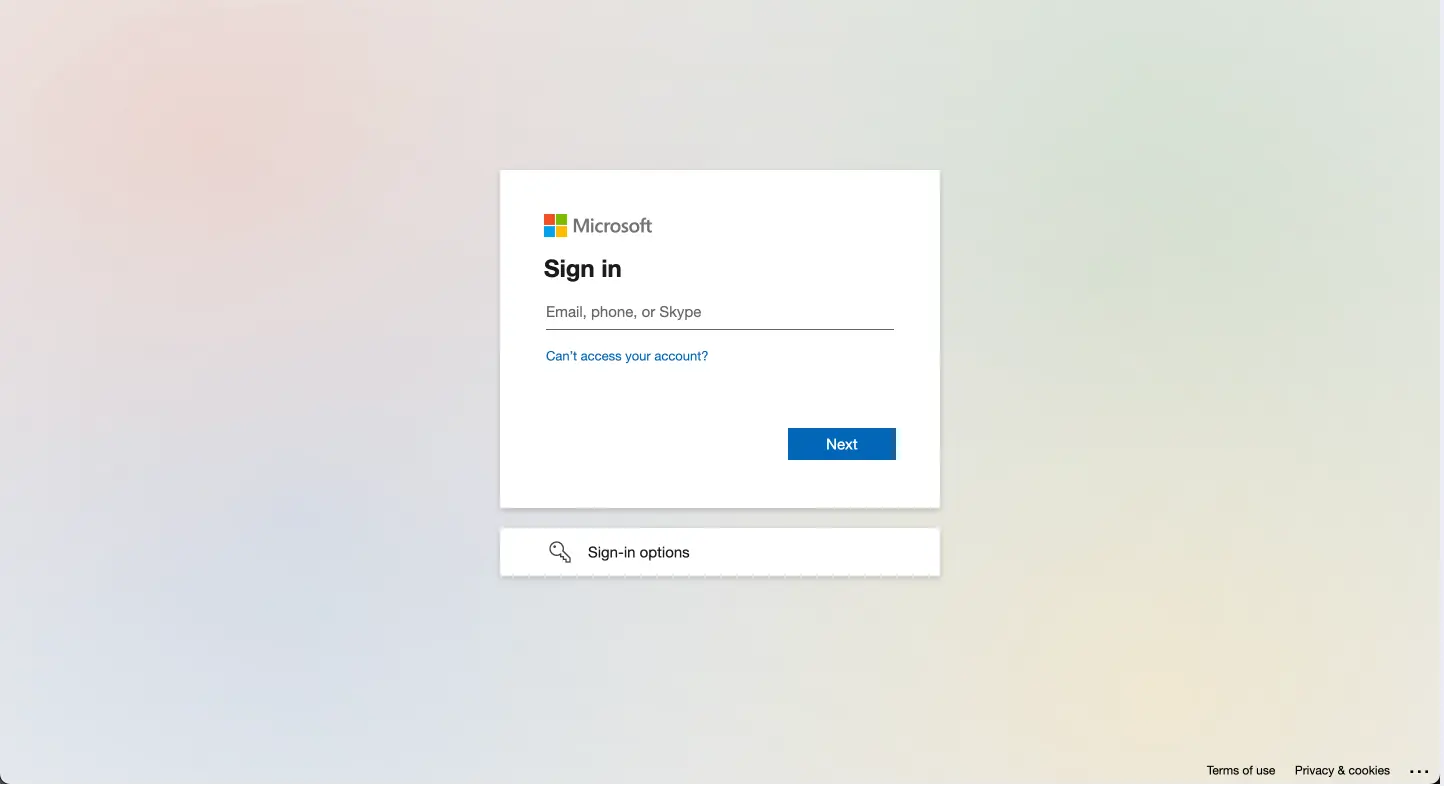 enter associated account details