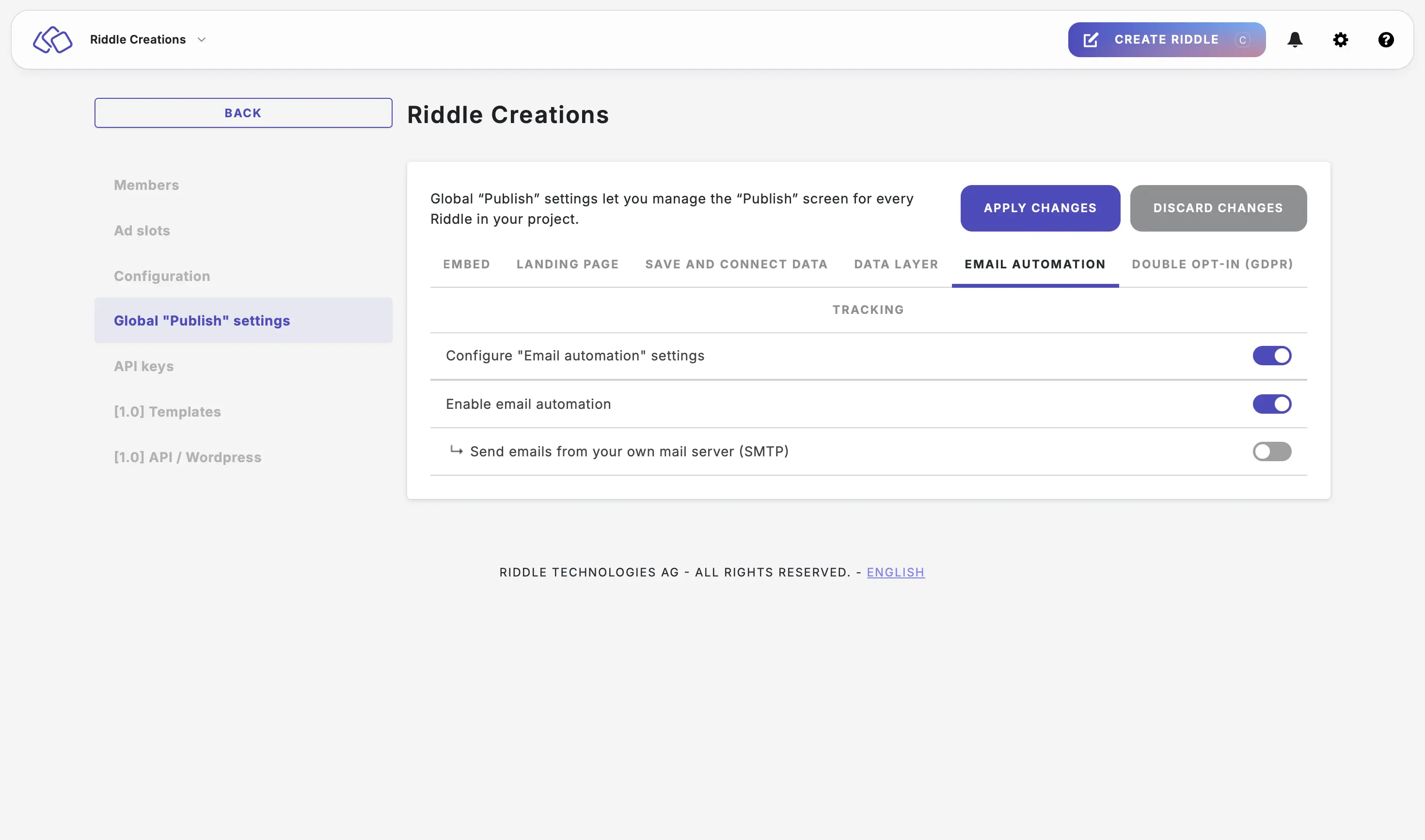 global email automation