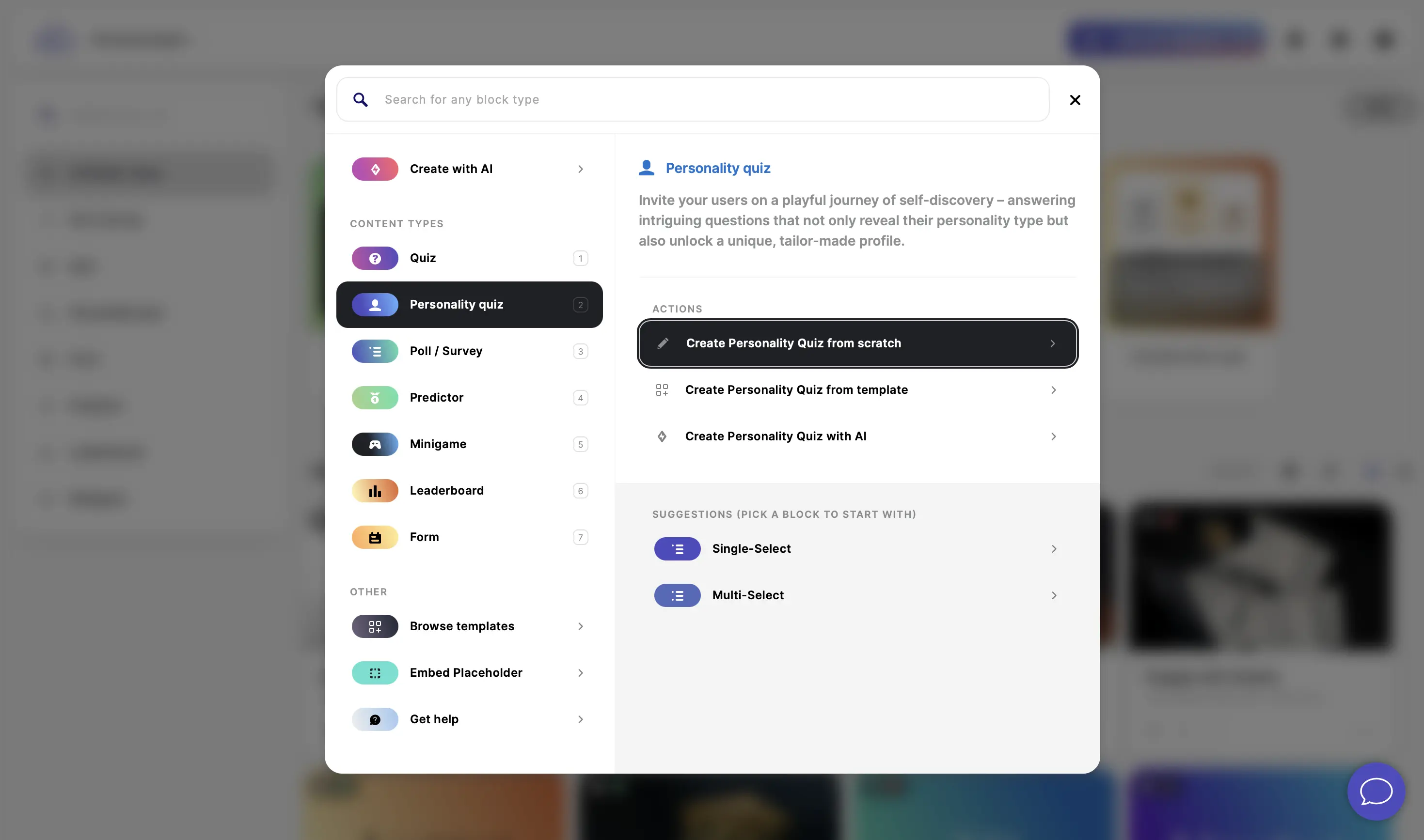 create pq from scratch