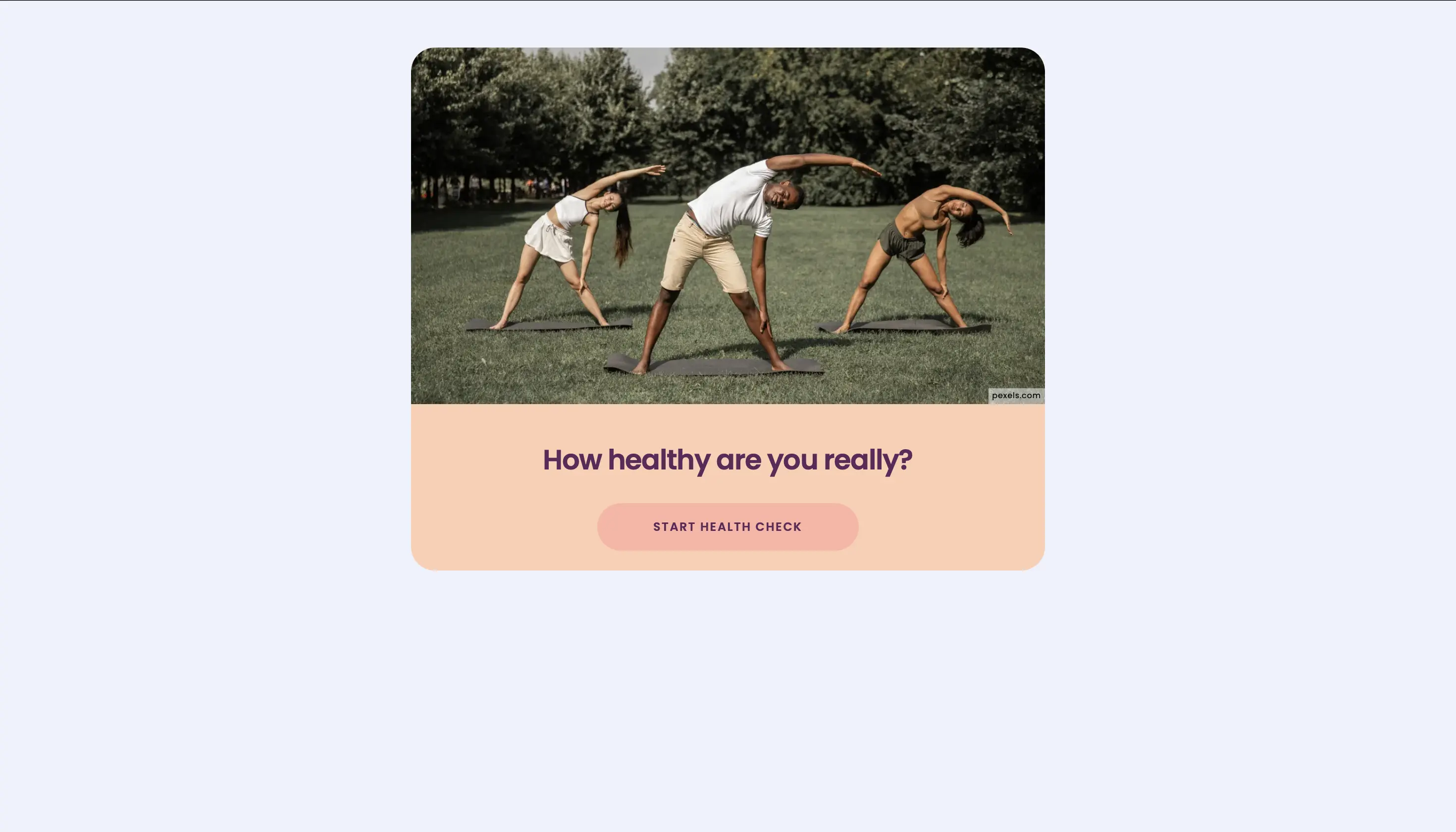 how healthy are you Riddle quiz