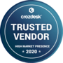 Crozdesk Trusted Vendor Badge