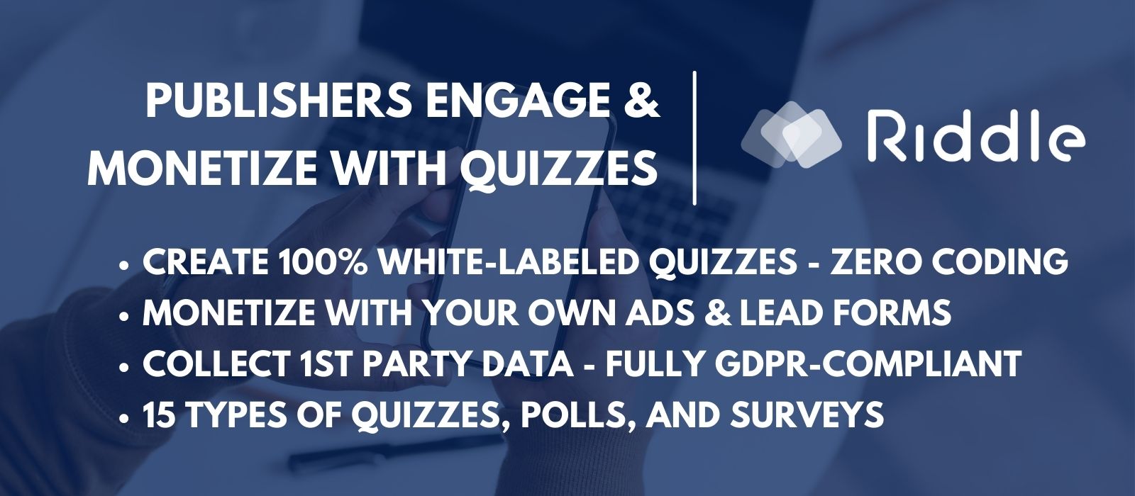 Why publishers create quizzes with Riddle.com