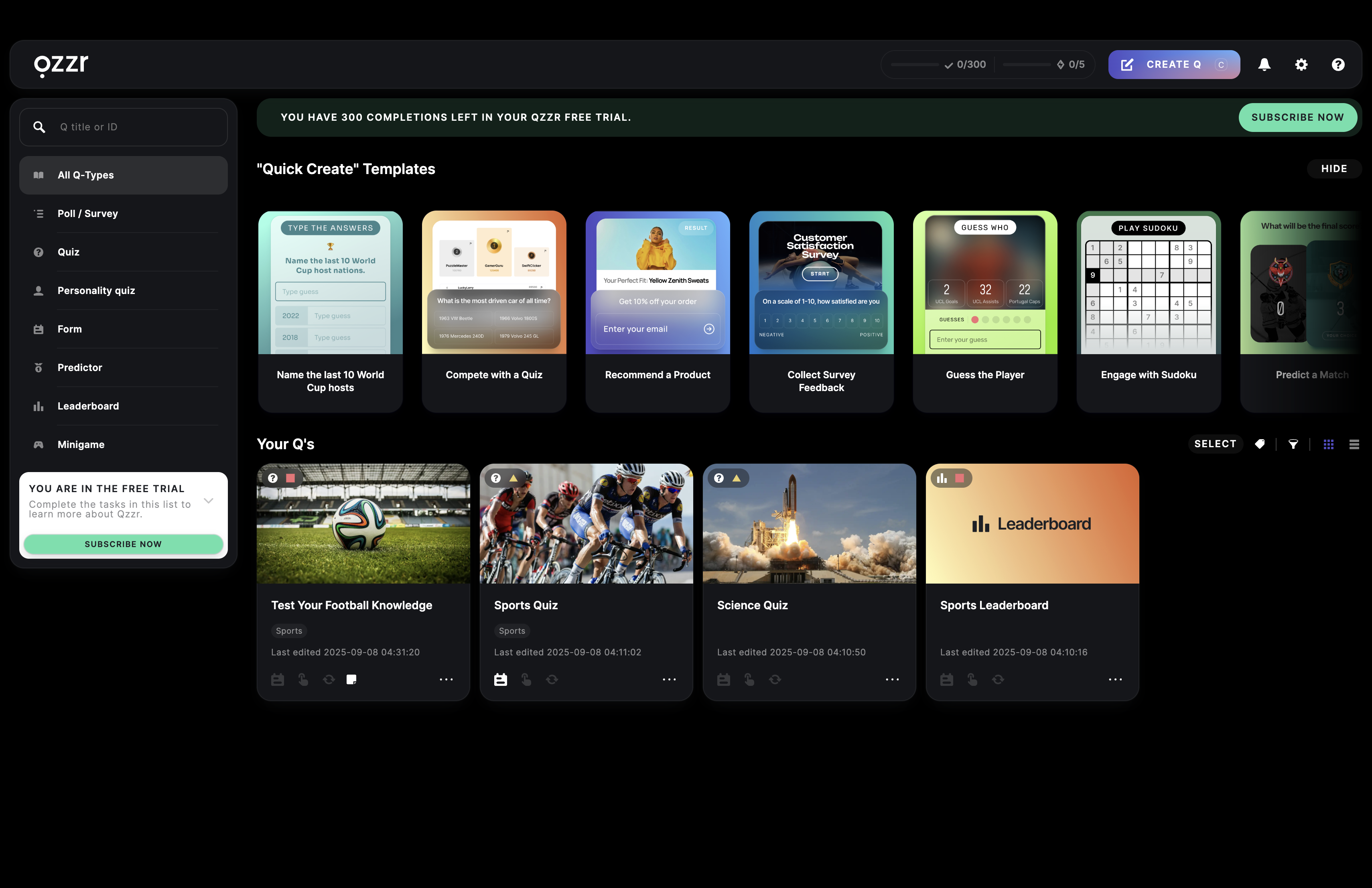 grid view