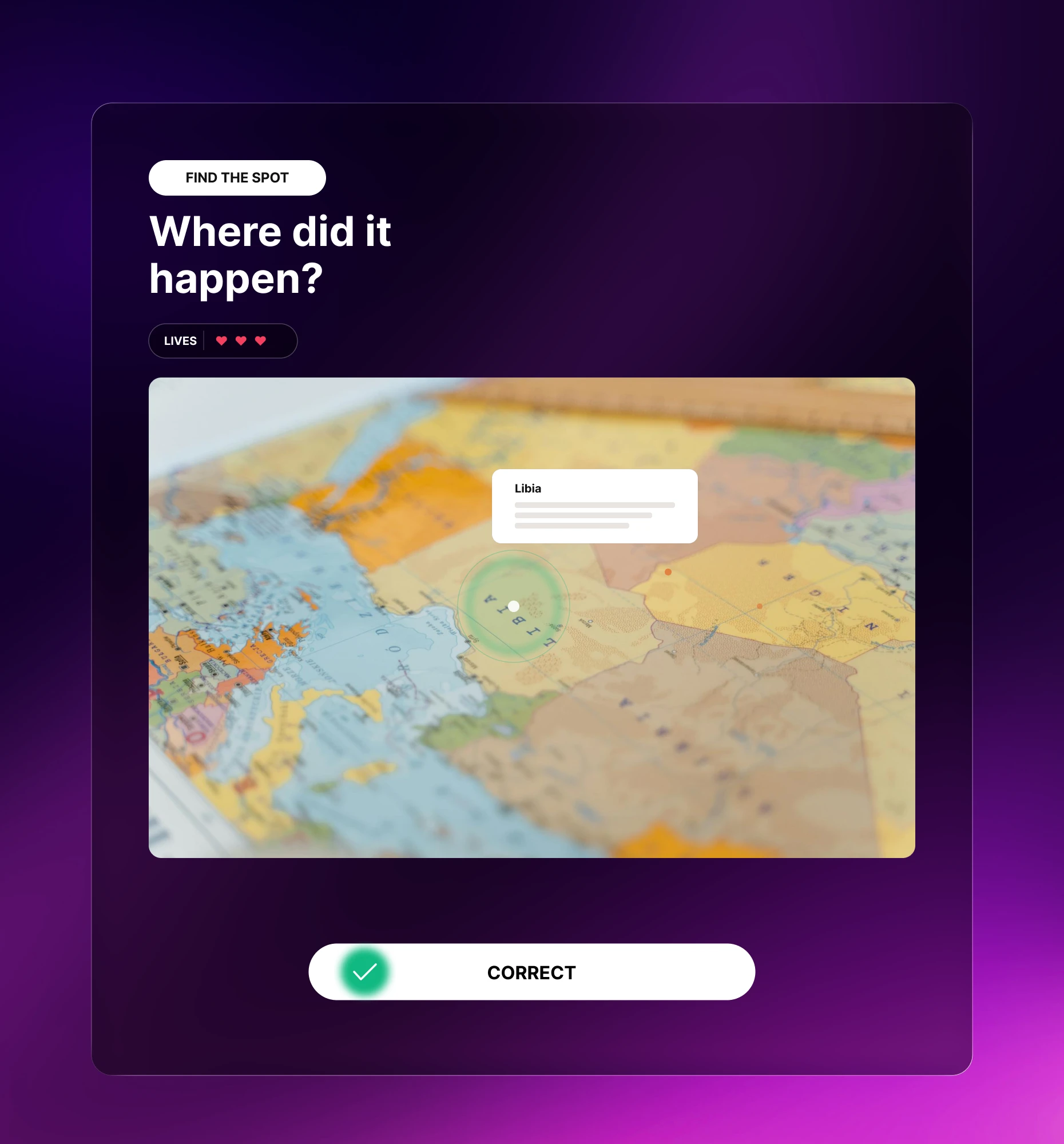 Tap and Find editorial infographic with tappable hotspots revealing data and context