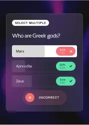 A question asks 'Who are Greek Gods'