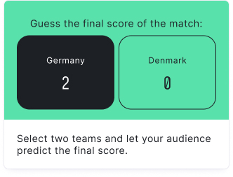 guess the score block